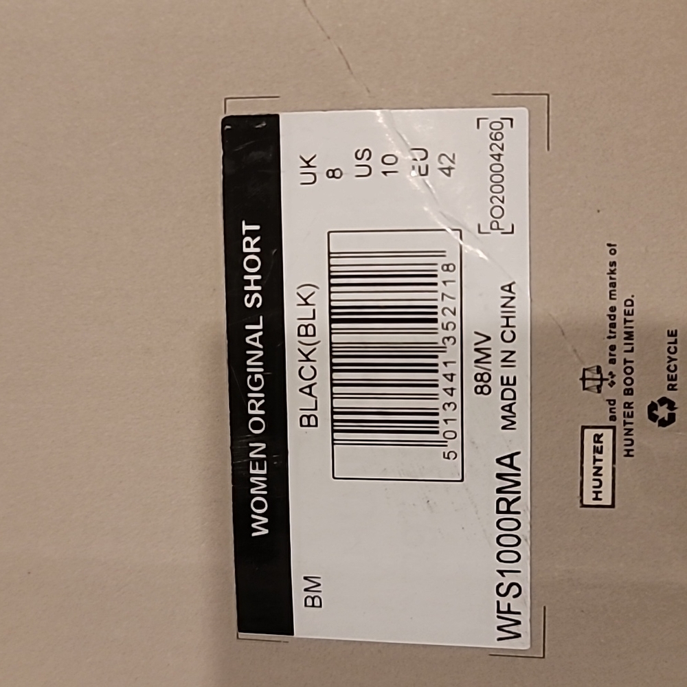 SIZE 10 HUNTER Original Short Boot ($170 retail) * NIB * $125.00 - Picture 3 of 3